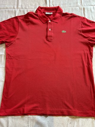 Polo Lacoste Rojo