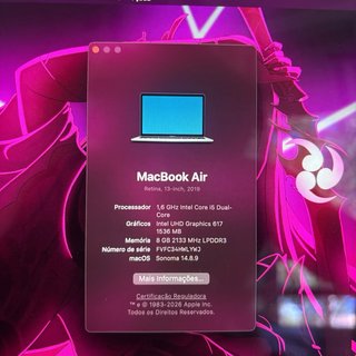 MacBook Air 2019 8GB/128Gb