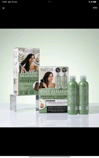 Kit Alisado Brasileño VegLiss + Tratamiento