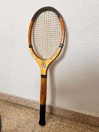 Raqueta madera FEREUST FRONTON vintage años 60-70