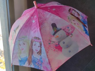 Paraguas Infantil Frozen Rosa
