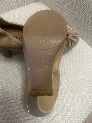 Zapatos Pitillos Beige