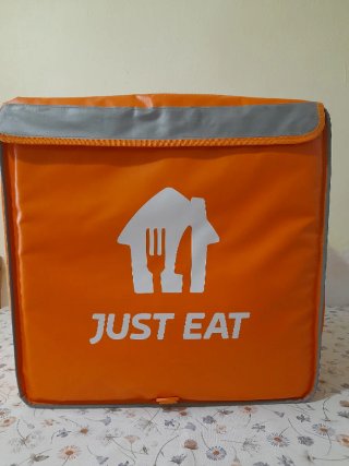 Mochila Just Eat Naranja