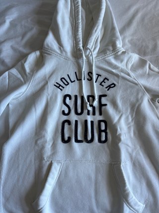 Sudadera Hollister Surf Club Blanca