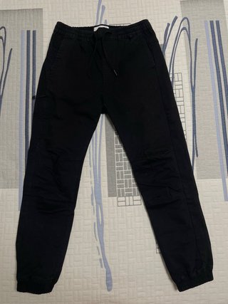 Pantalon Jogger Pull&Bear Negro