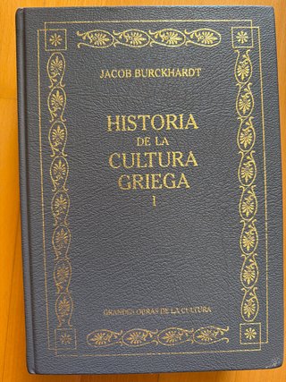 Historia de la cultura griega 1.