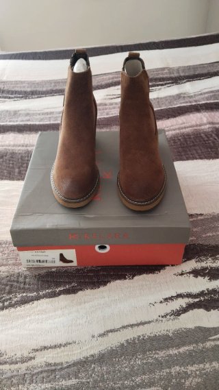 Botines Kelara Marrones Talla 38