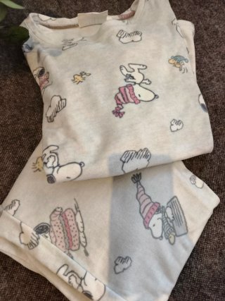 Pijama de Snoopy +Sudadera Winnie the Pooh  regalo