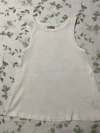 Camiseta Sfera Blanca sin Mangas