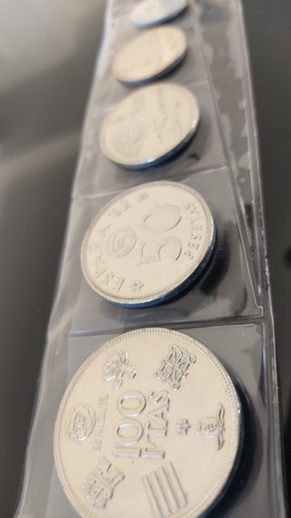 6 Monedas Mundial España 82 - 1980