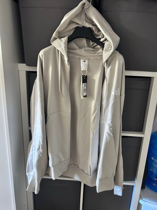 Sudadera Adidas Beige Hombre