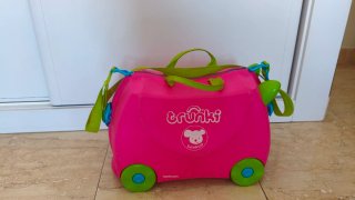 Maleta infantil Trunki rosa