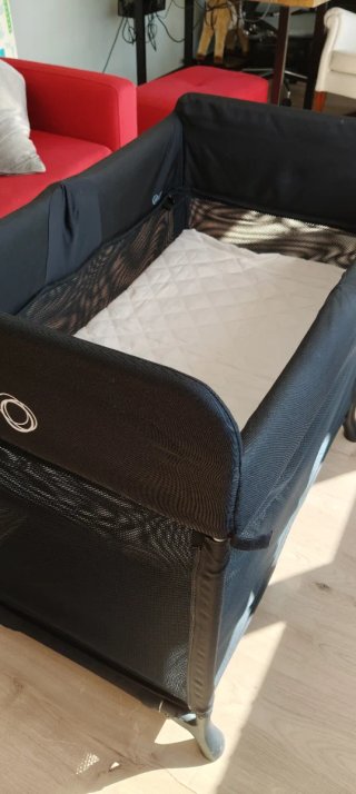 Cuna de viaje Bugaboo Stardust Negra+funda
