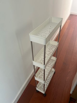 Carrello Scaffali Cucina Bagno con Ruote