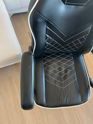Silla Gaming Mars Gaming Negra 117cm alto