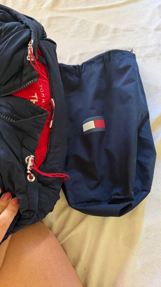 Chaqueta Tommy H Mujer Azul