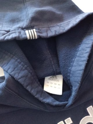 Sudadera Adidas Azul con Capucha
