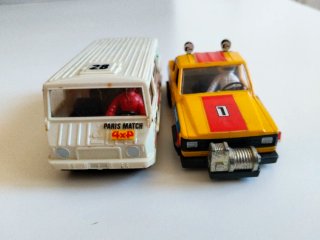 2 Coches Scalextric STS Exin: Pinzgauer y Patrol