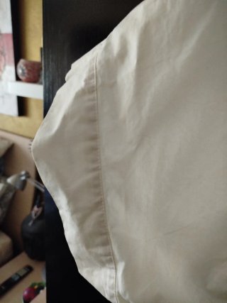 Blusa Zara Oversize Beige