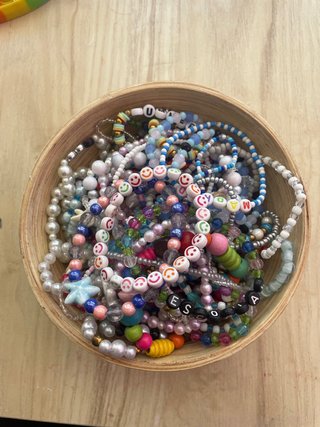 Lote pulseras hechas a mano (preguntar, +modelos)
