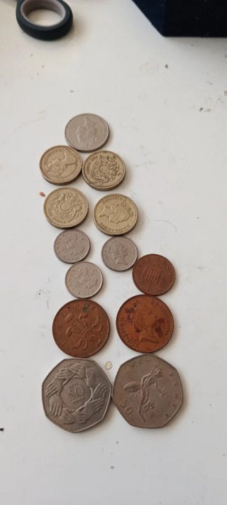 Lote Colección Monedas Reino Unido
