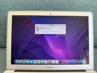 MacBook Air 2017 i5 8GB 256GB SSD