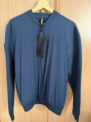 Chaqueta bomber ECOALF Kobus azul sostenible
