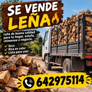 Leña de calidad para tu hogar