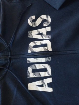 Sudadera Adidas con cremallera