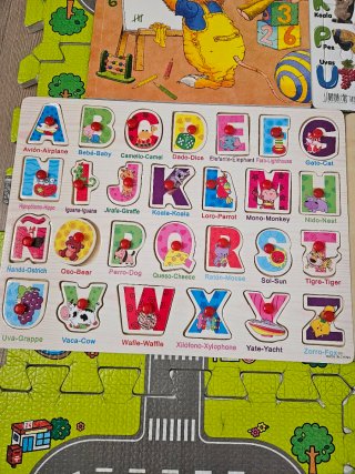 Set de Puzzles Didácticos y Libros Infantiles