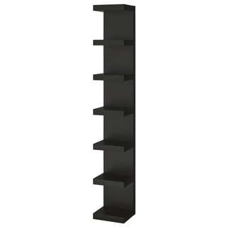 Estantería pared Lack IKEA negra