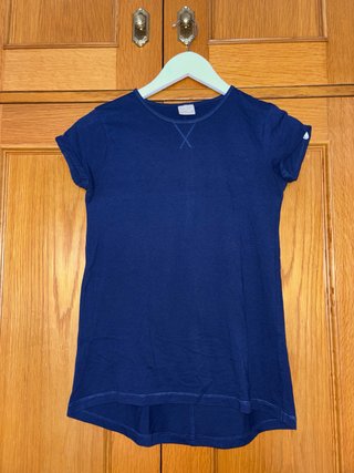 Camiseta Manga Corta Azul Marino
