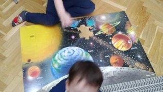 Puzzle Melissa & Doug Sistema Solar 48 Piezas