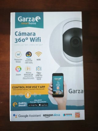 Cámara Garza 360° Wifi Nueva