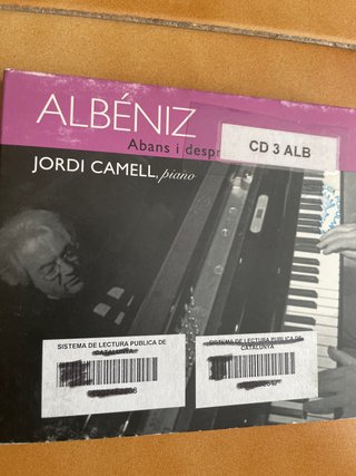 CD Albéniz por Jordi Camell (Piano)