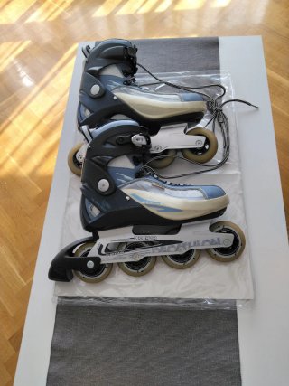 Patines en línea Decathlon azules talla 41