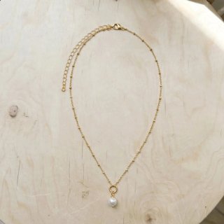 Collana Avon Perla Finta Oro Placcato
