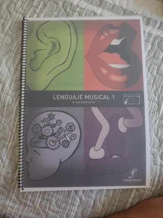 Libro Lenguaje Musical 1 - Grado Elemental