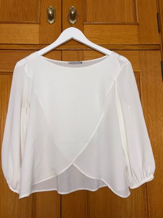 Camisa Blanca con Apertura