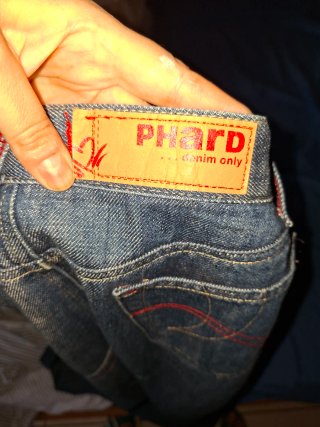 Gonna lunga in jeans Phard con Snoopy
