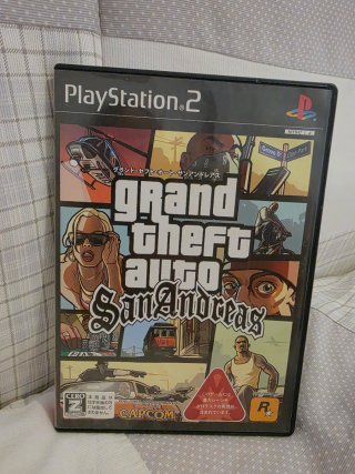 Grand Theft Auto: San Andreas PS2 Japonés