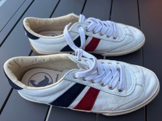El Ganso Zapatillas Piel Blancas Talla 39