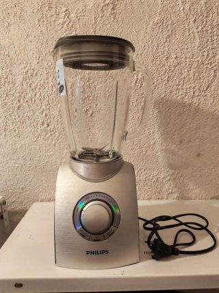 Batidora Philips con vaso de cristal