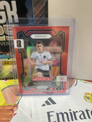 Cromo Panini Prizm Miroslav Klose Monopoly