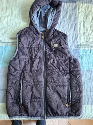 Gilet imbottito bambino con cappuccio