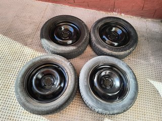 4 Ruedas Completas con Neumáticos 185/65/15
