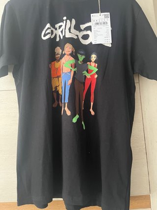 Camiseta Gorillaz Springfield Talla M
