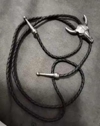 Collana Bolo Tie Stile Cowboy
