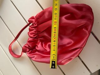 Bolso de mano para fiesta rosa fucxia