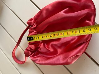 Bolso de mano para fiesta rosa fucxia
